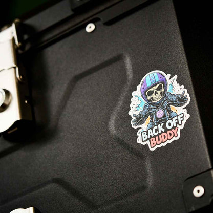 Skully - Back off Buddy Sticker