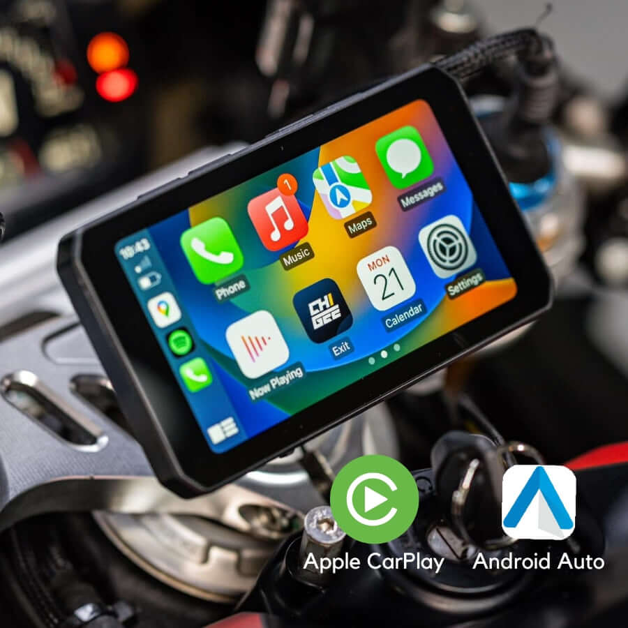 Chigee AIO-5 Lite Motorcycle Smart Riding System (Includes Installation)