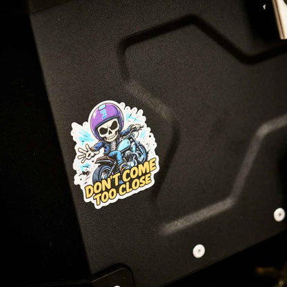 Skully - Don't Come Too Close! Sticker