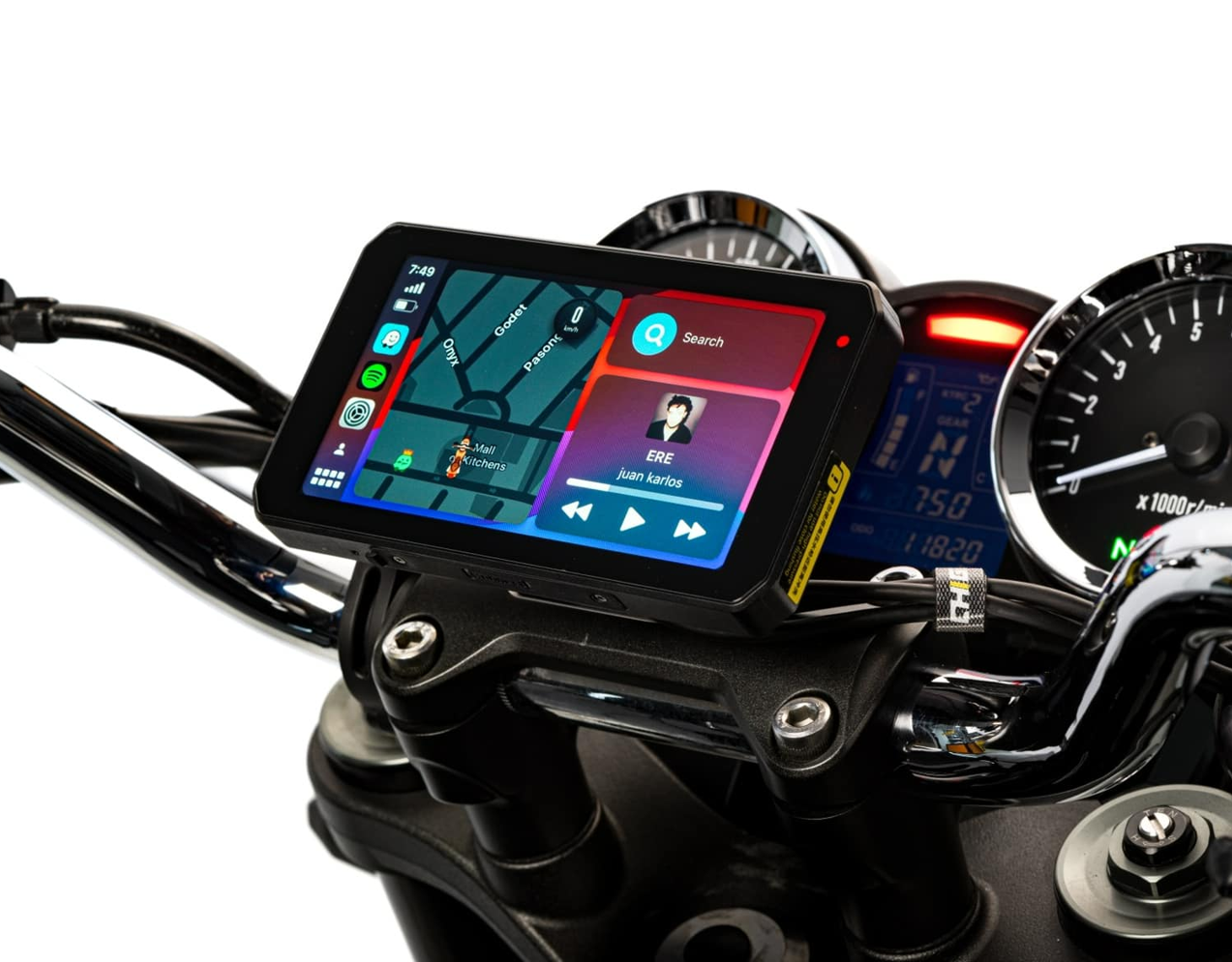 Chigee AIO-5 Lite Motorcycle Smart Riding System (Includes Installation)