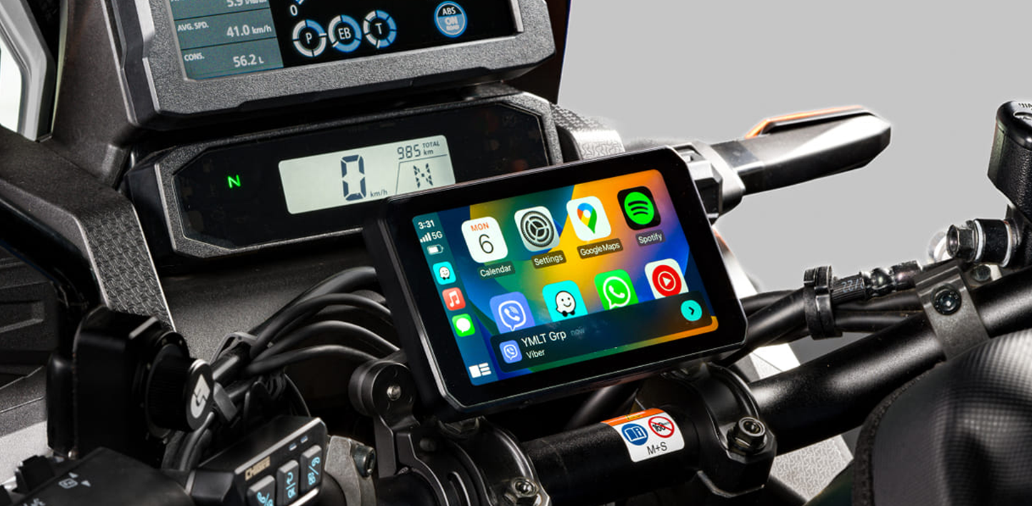 Chigee AIO-5 Lite Motorcycle Smart Riding System (Includes Installation)