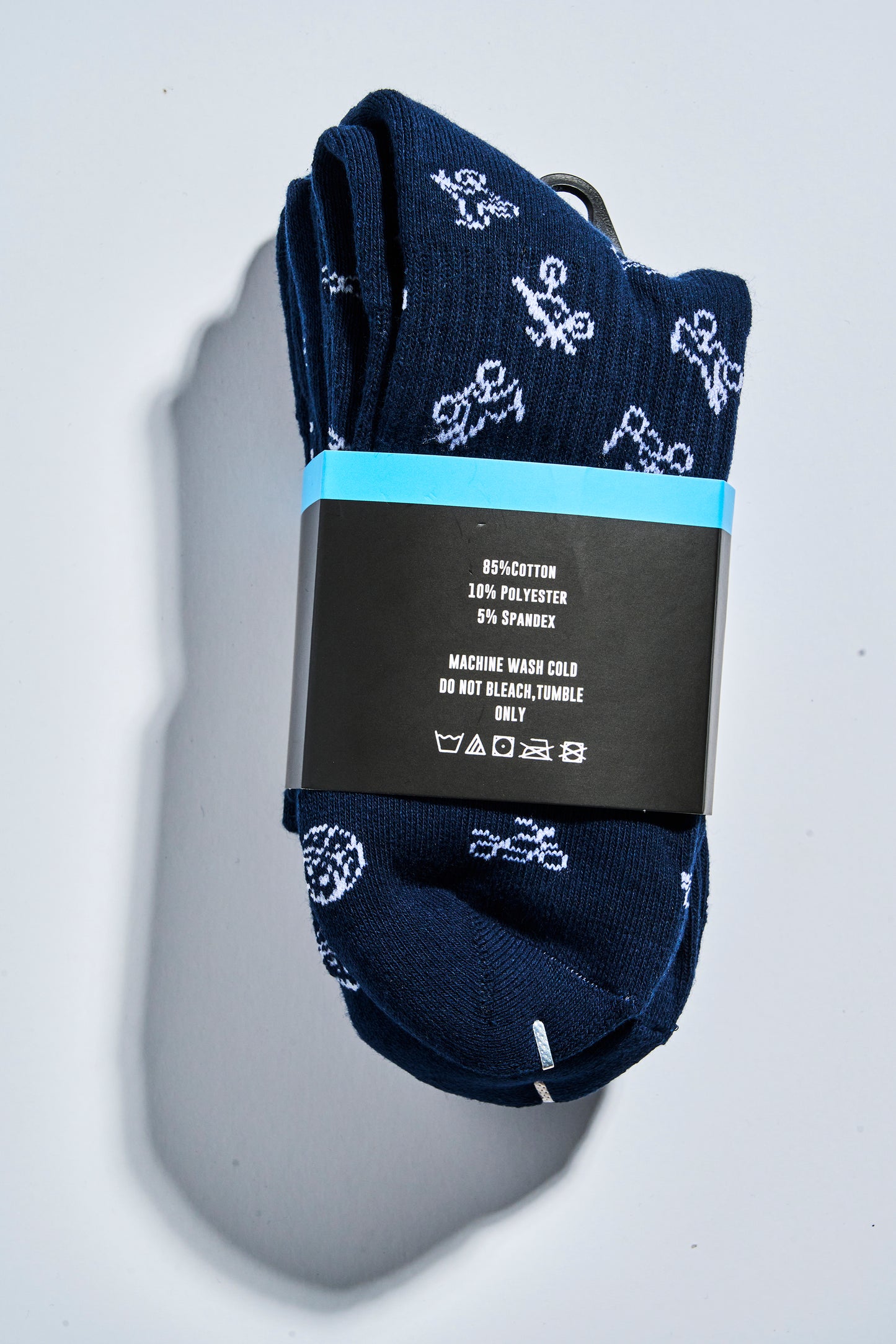 Skully's Socks Blue (3 Pairs)