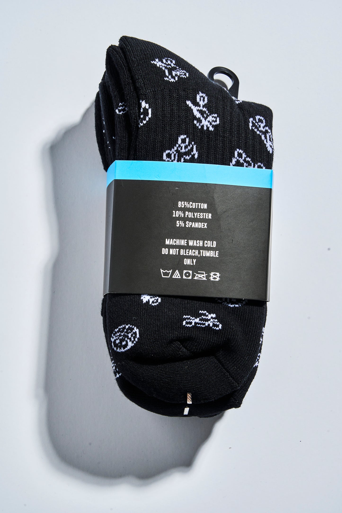 Skully's Socks Black (3 Pairs)