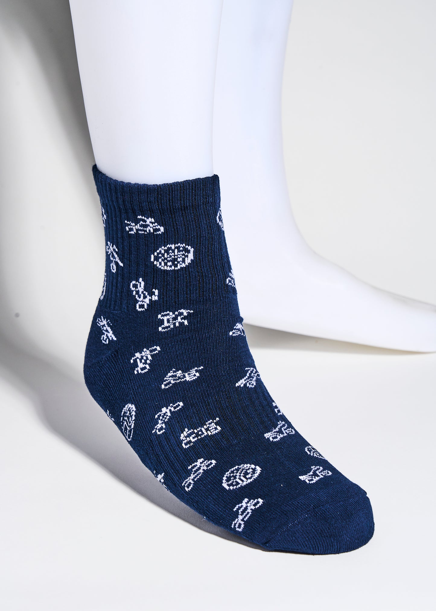 Skully's Socks Blue (3 Pairs)